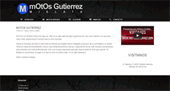 Desktop Screenshot of motosgutierrez.com